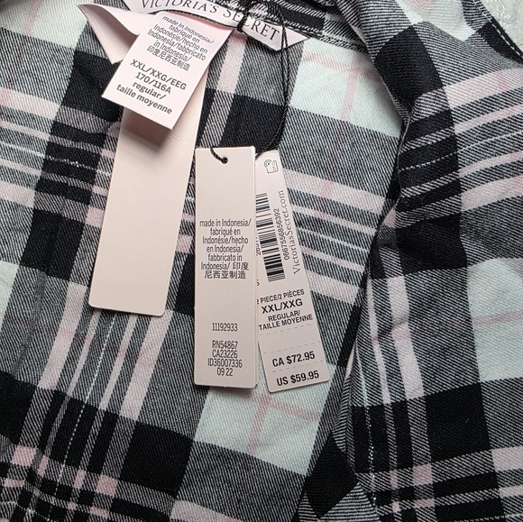 Black and White Plaid Shirt - Picture 3 of 5